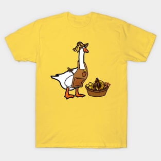 Me-Goose-Tah Homestead Gardener Florist Sunflower Lily Dandelion Cottagecore T-Shirt